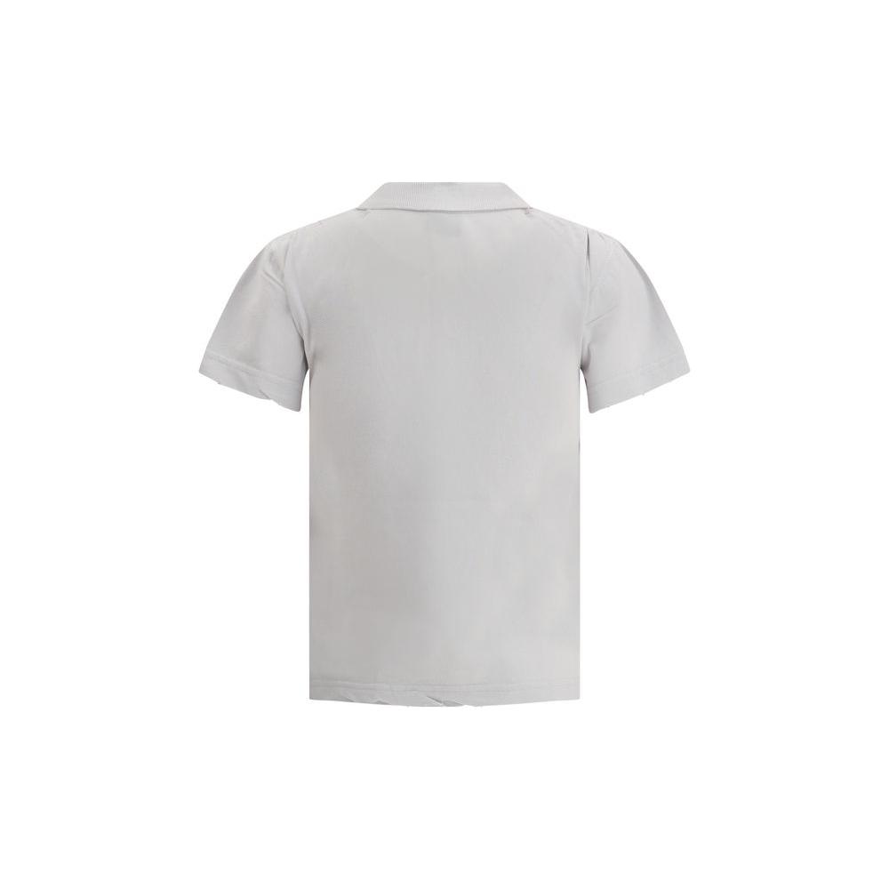 Balenciaga Logoed Polo Shirt Balenciaga Gray