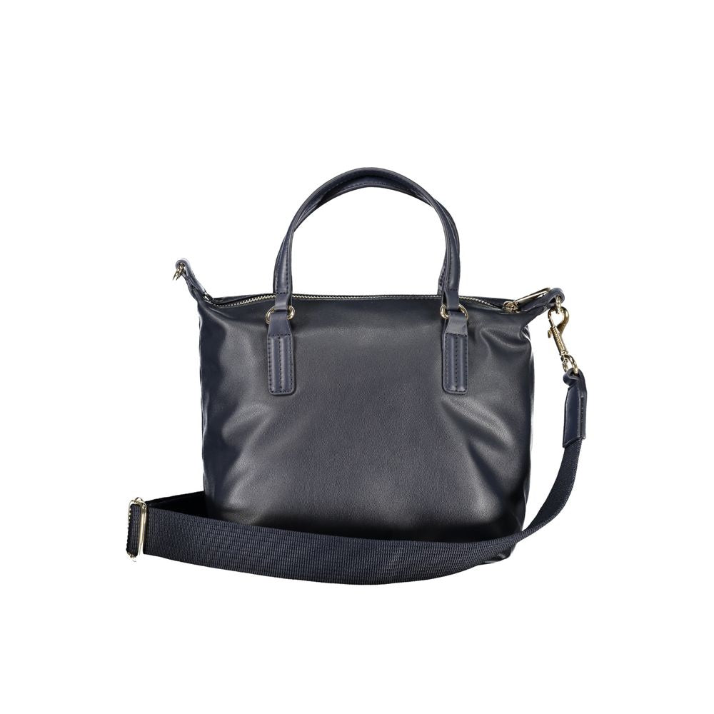 Tommy Hilfiger Blue Polyester Handbag Tommy Hilfiger Dark Slate Gray