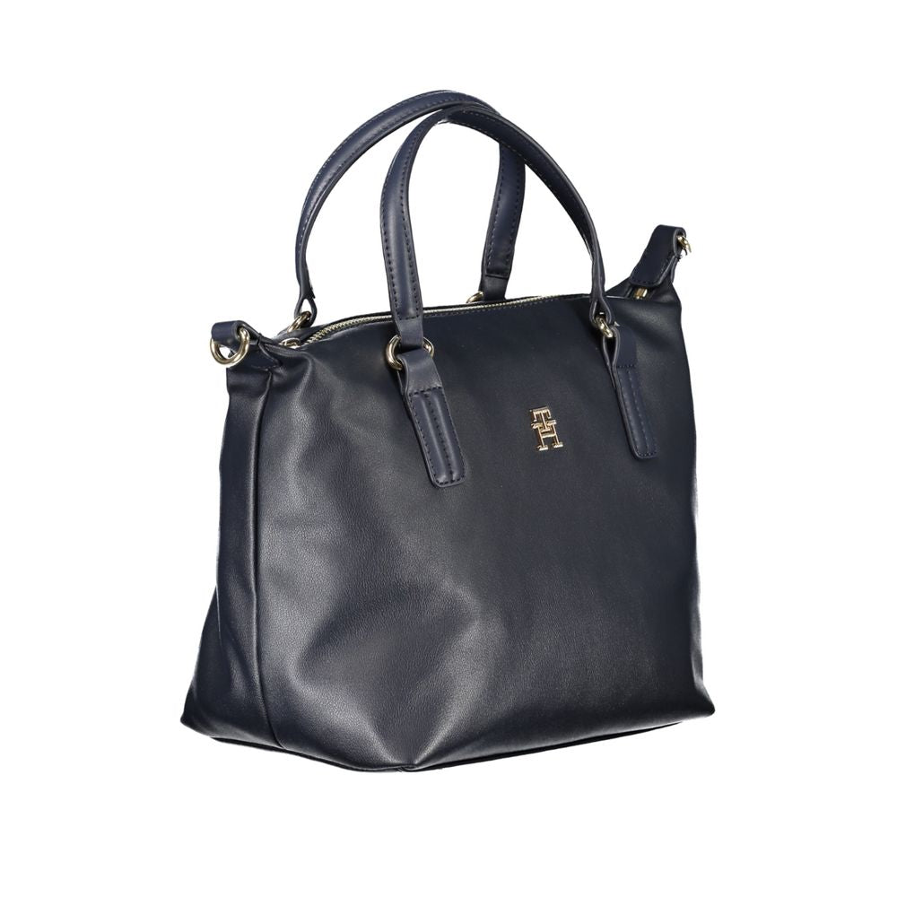 Tommy Hilfiger Blue Polyester Handbag Tommy Hilfiger Dark Slate Gray