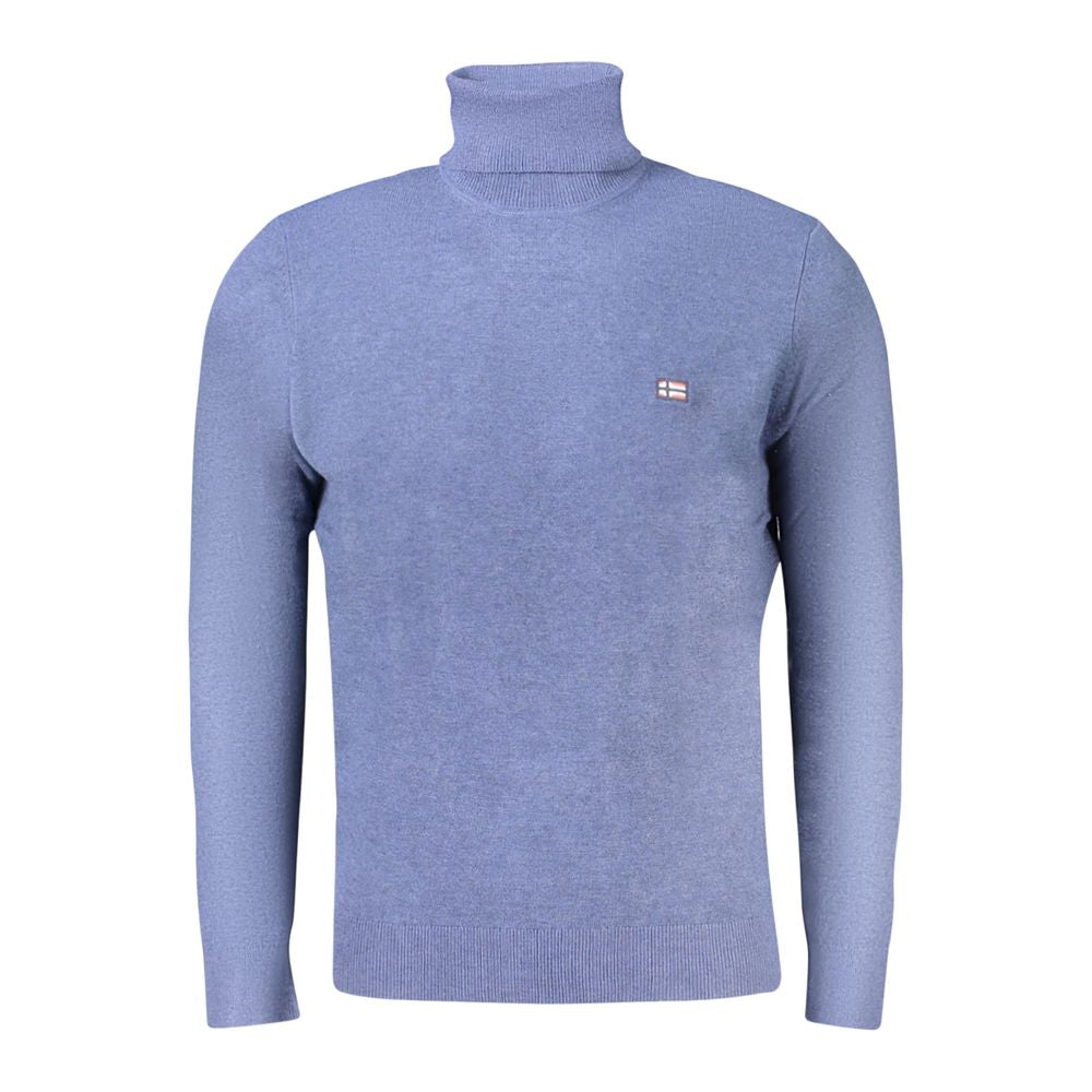 Norway 1963 Blue Wool Men Sweater Norway 1963 Light Slate Gray
