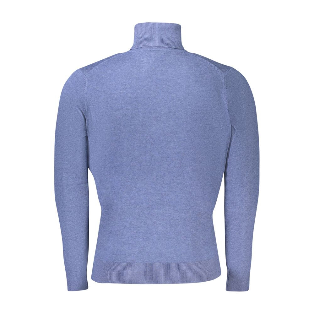 Norway 1963 Blue Wool Men Sweater Norway 1963 Light Slate Gray