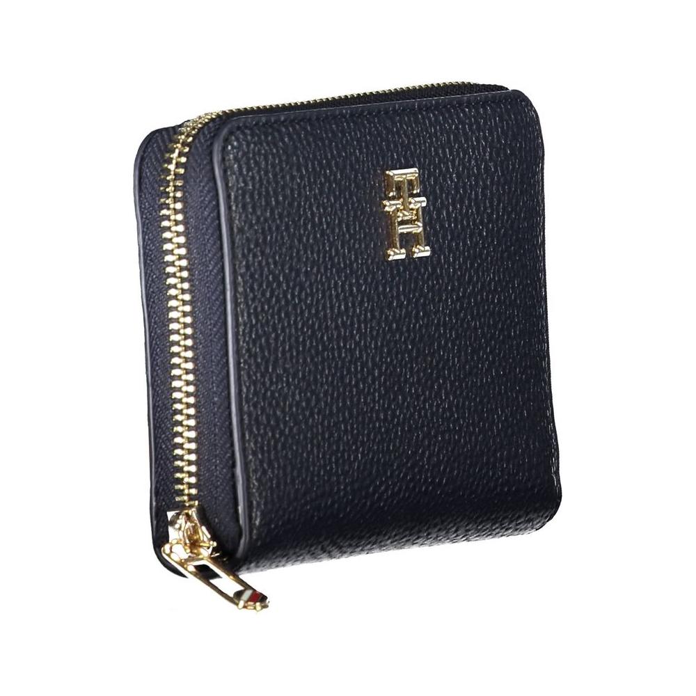 Tommy Hilfiger Blue Polyethylene Women Wallet Tommy Hilfiger Dark Slate Gray