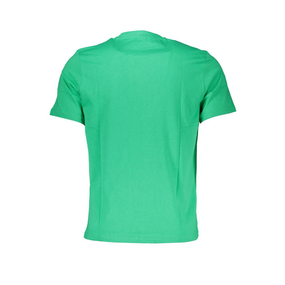 North Sails Green Cotton T-Shirt North Sails Medium Sea Green