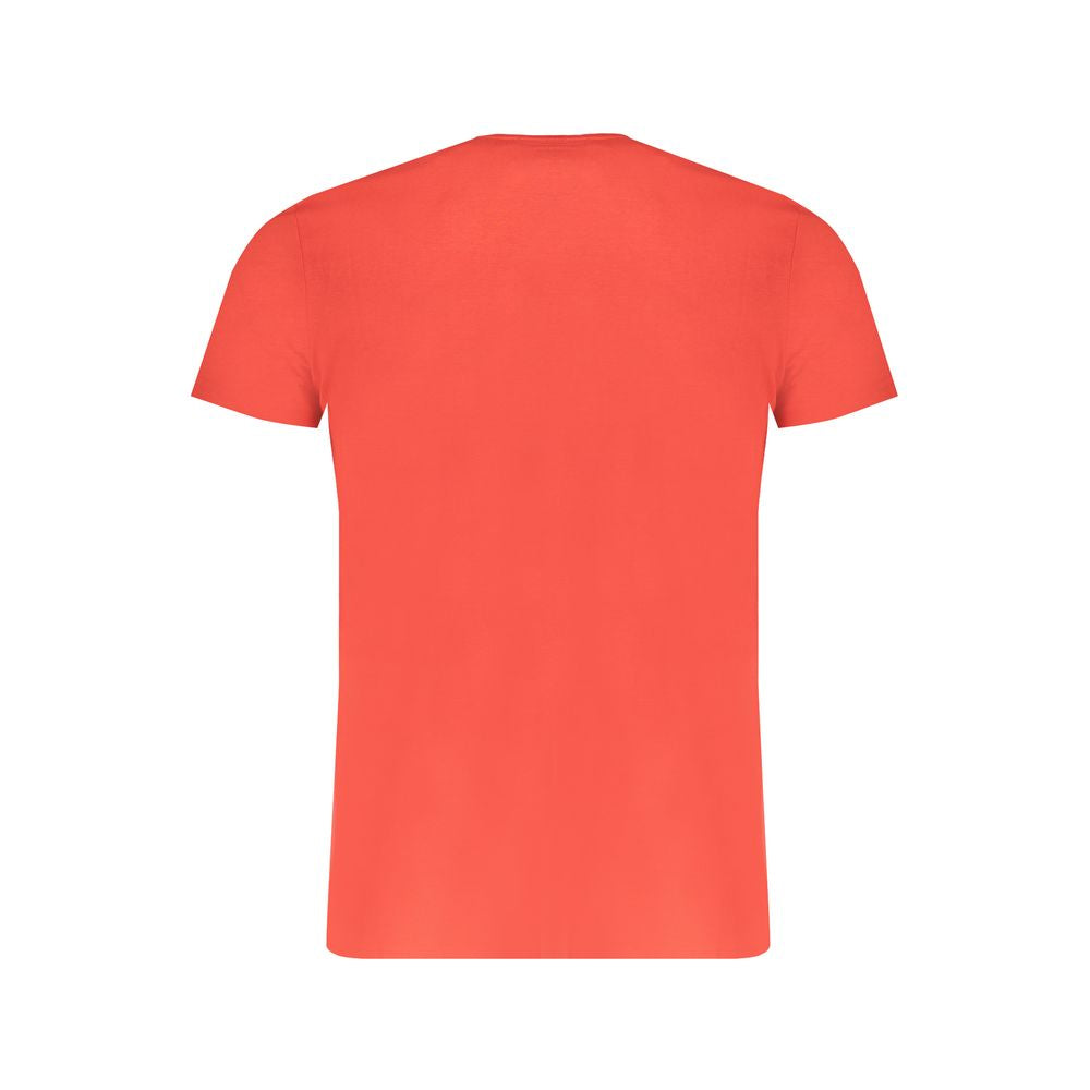 Trussardi Red Cotton T-Shirt Trussardi Tomato