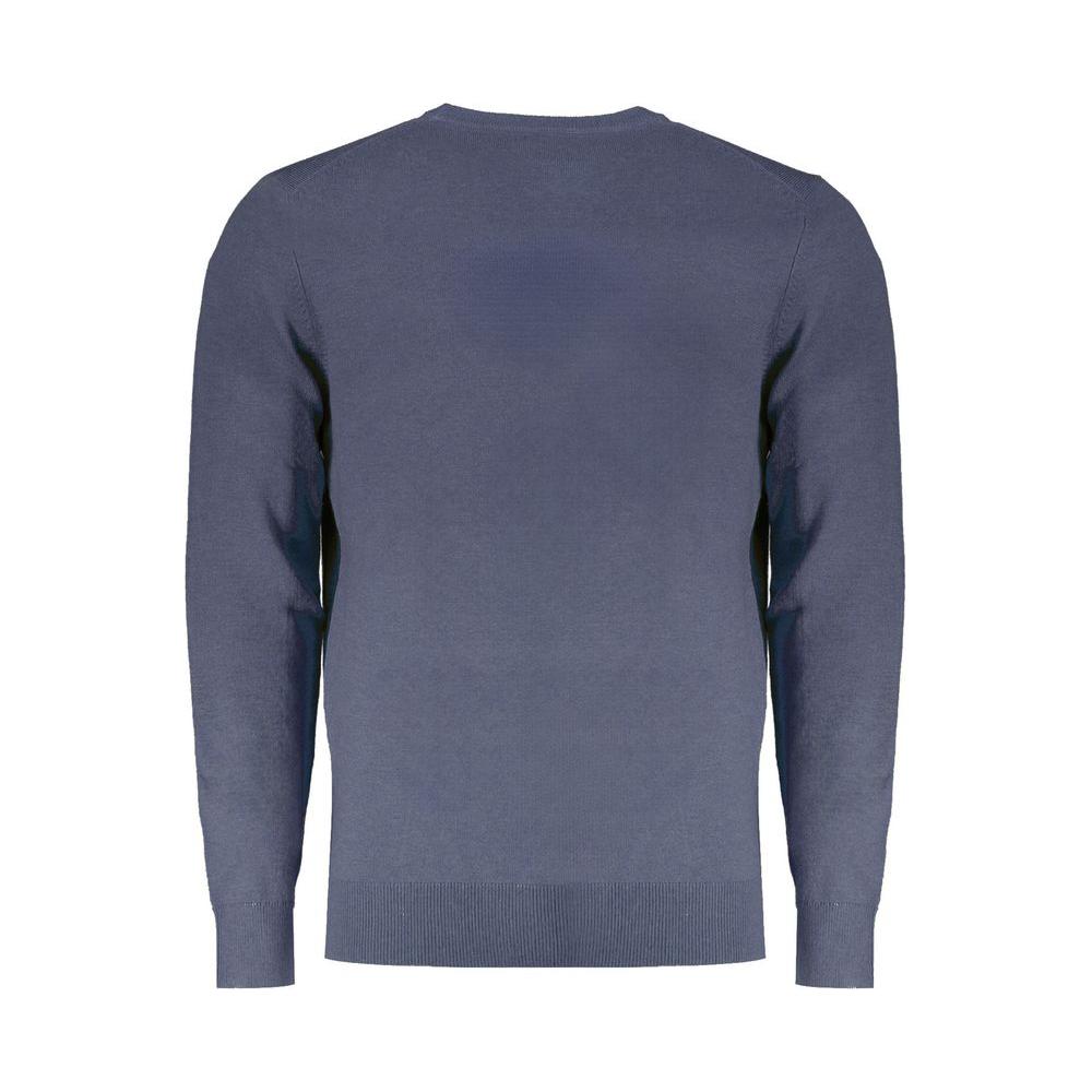 Norway 1963 Blue Wool Men Sweater Norway 1963 Dim Gray