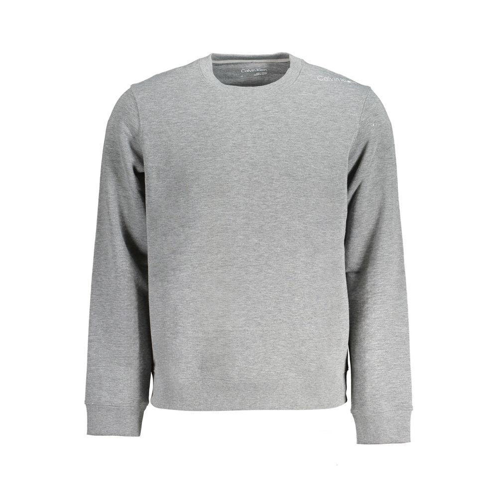 Calvin Klein Gray Polyester Sweater Calvin Klein Dark Gray