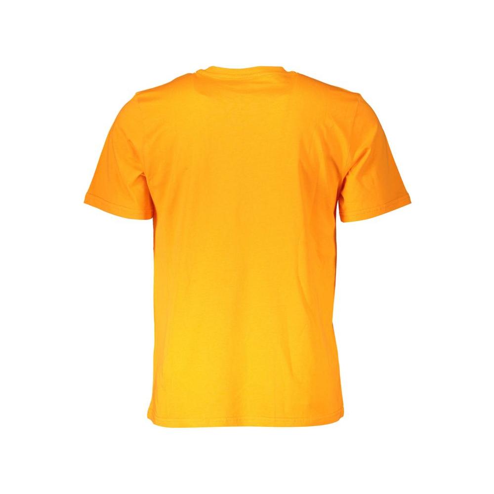 North Sails Orange Cotton Men T-Shirt North Sails Orange