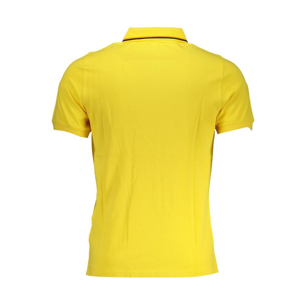K-WAY Sunny Yellow Contrast Detail Polo K-WAY Goldenrod