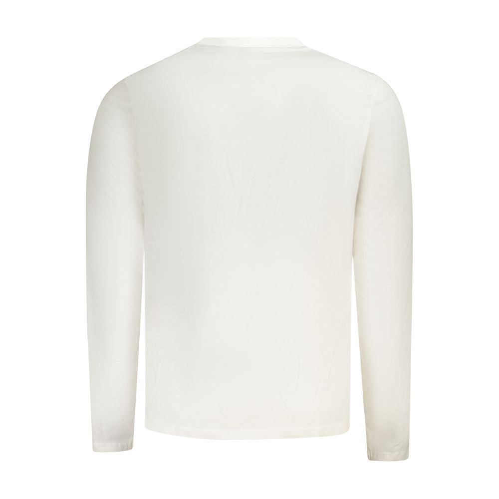 North Sails White Cotton Men T-Shirt