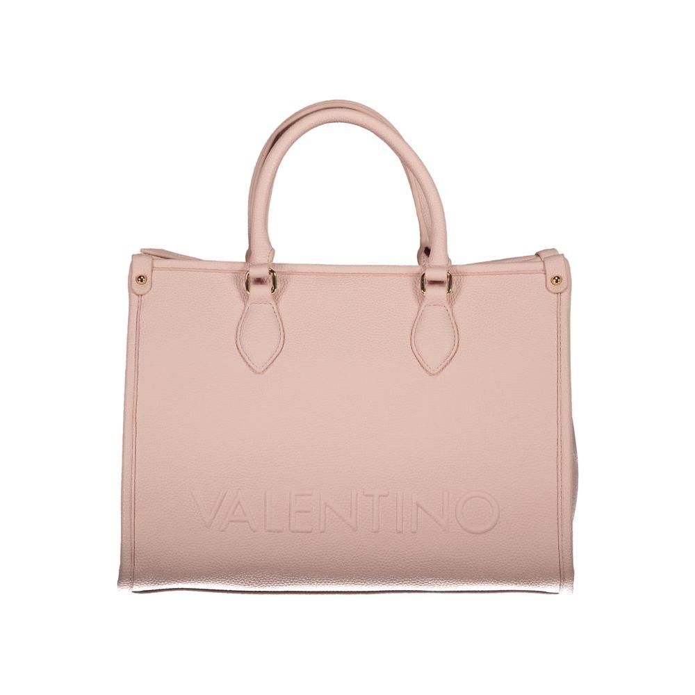Valentino Bags Pink Polyethylene Handbag Valentino Bags Gray