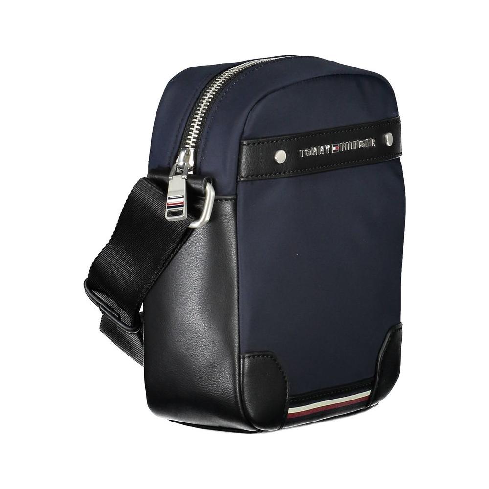 Tommy Hilfiger Blue Polyester Men Shoulder Bag Tommy Hilfiger Dark Slate Gray