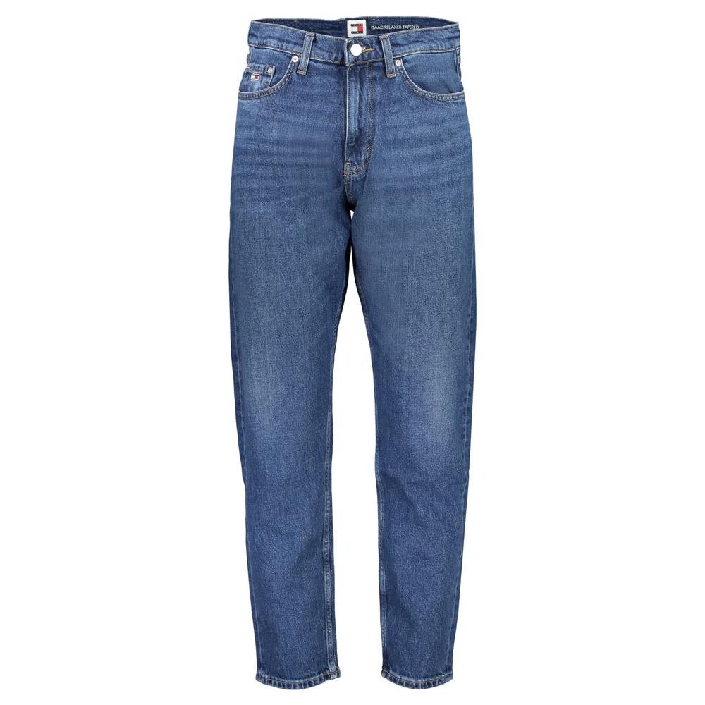 Tommy Hilfiger Blue Cotton Jeans & Pant Tommy Hilfiger Dark Slate Blue