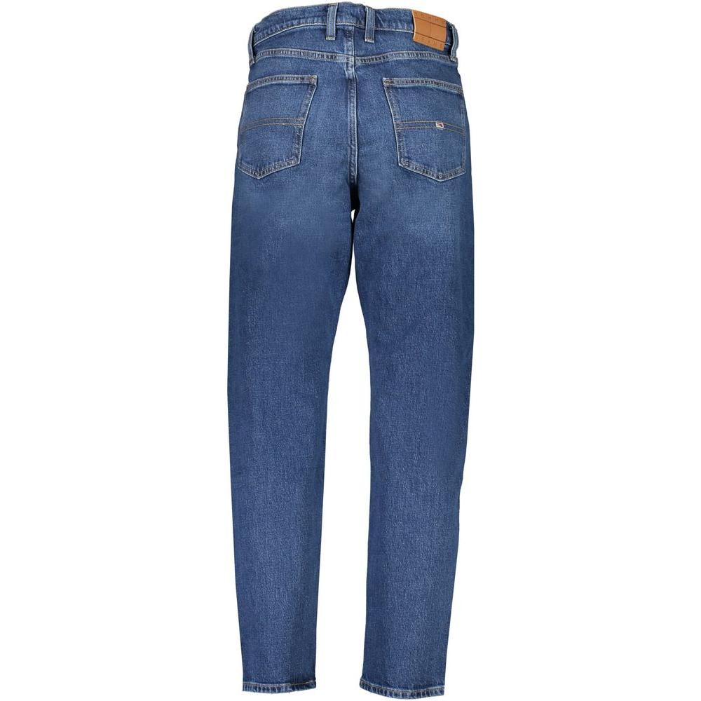 Tommy Hilfiger Blue Cotton Jeans & Pant Tommy Hilfiger Dark Slate Blue