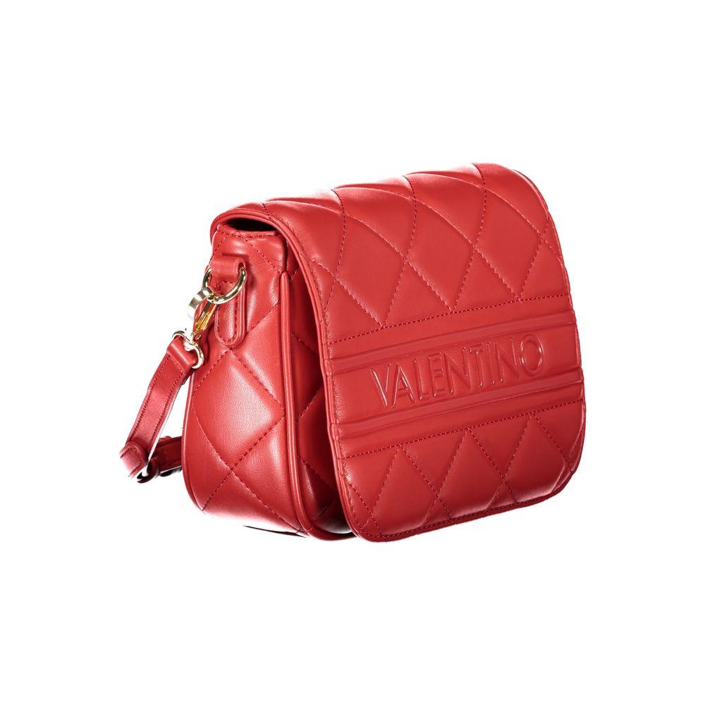 Valentino Bags Red Polyethylene Women Handbag Valentino Bags Maroon