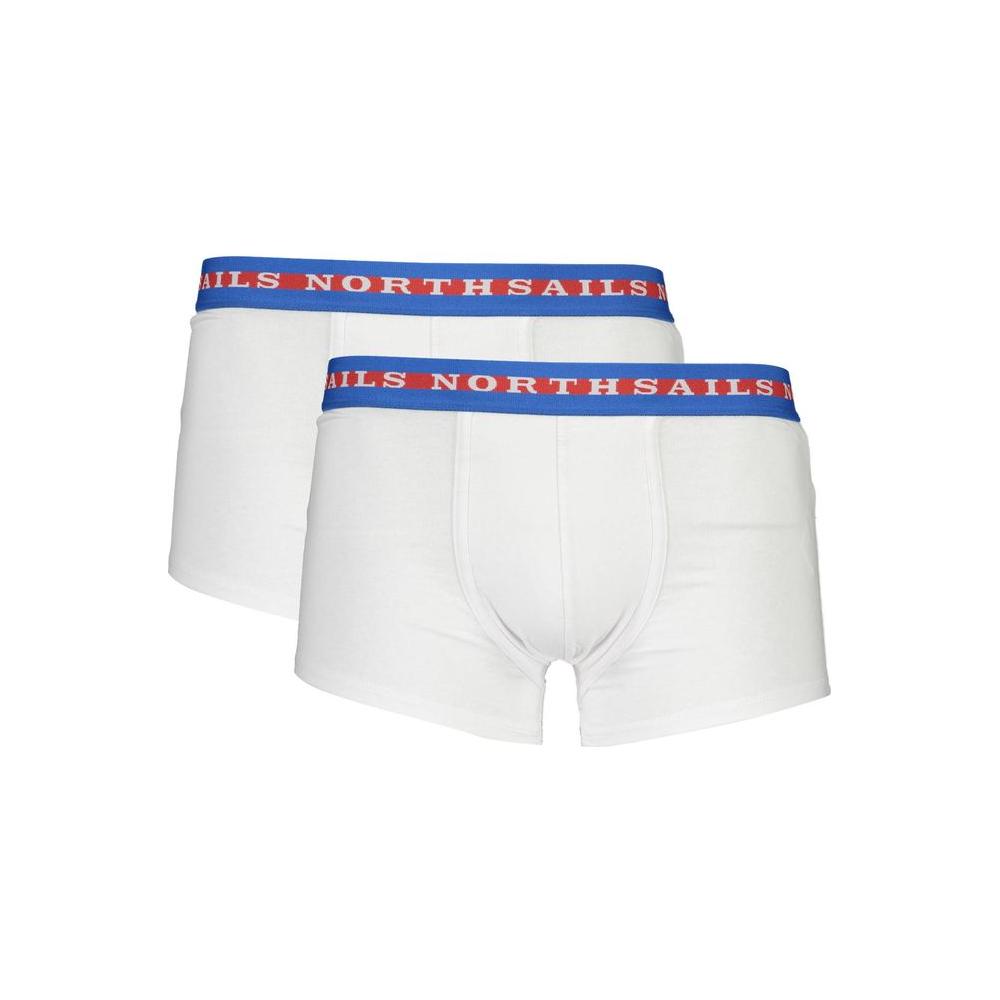 North Sails White Cotton Underwear North Sails Lavender