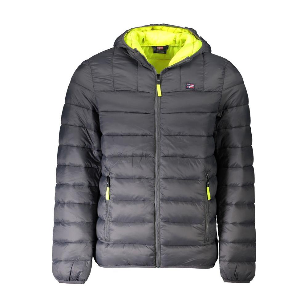 Norway 1963 Gray Polyamide Men Jacket Norway 1963 Dark Slate Gray