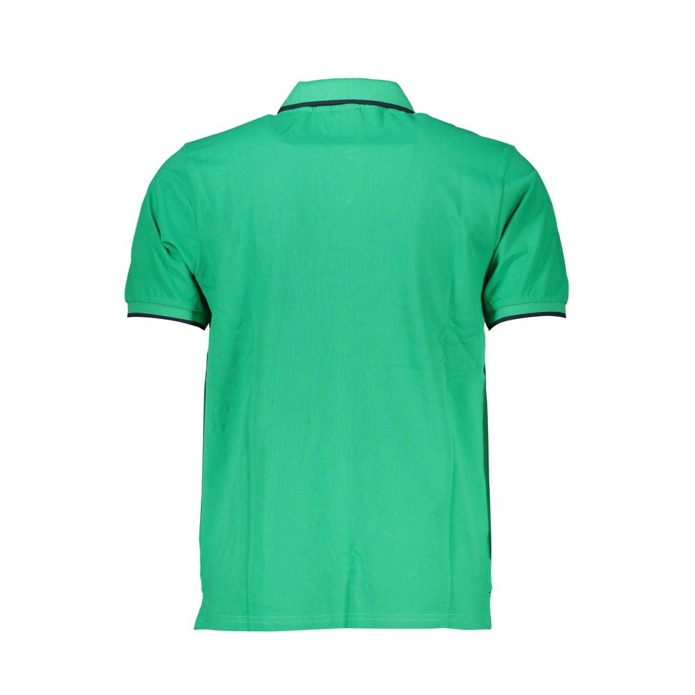 North Sails Green Cotton Polo Shirt North Sails Medium Sea Green