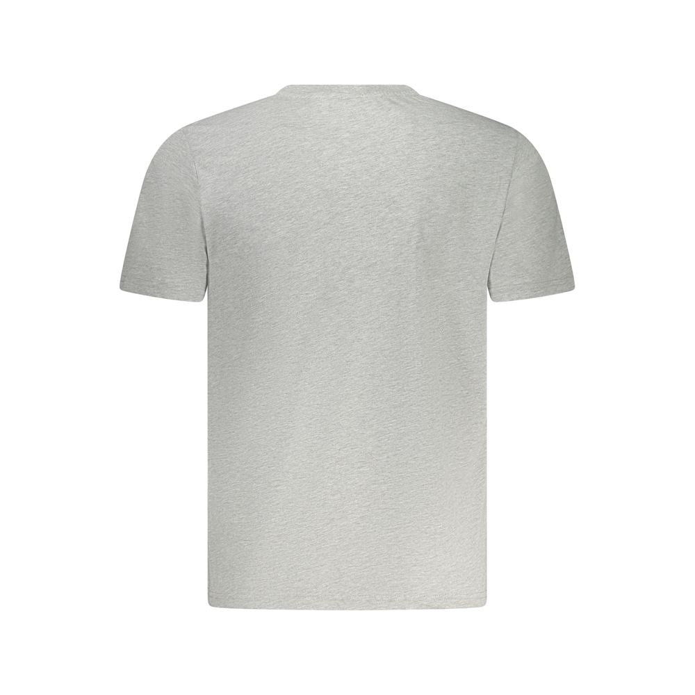 North Sails Gray Cotton Men T-Shirt North Sails Gray