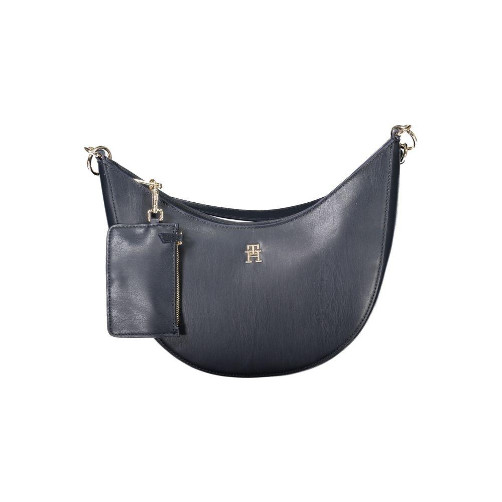 Tommy Hilfiger Blue Polyethylene Women Handbag Tommy Hilfiger Dark Slate Gray