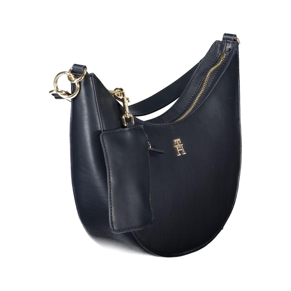 Tommy Hilfiger Blue Polyethylene Women Handbag Tommy Hilfiger Dark Slate Gray
