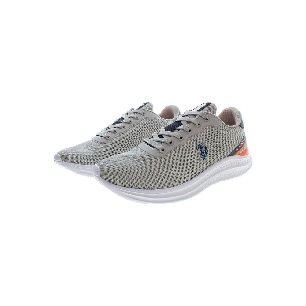 U.S. POLO ASSN. Gray Polyester Men Sneaker U.S. POLO ASSN. Dark Gray