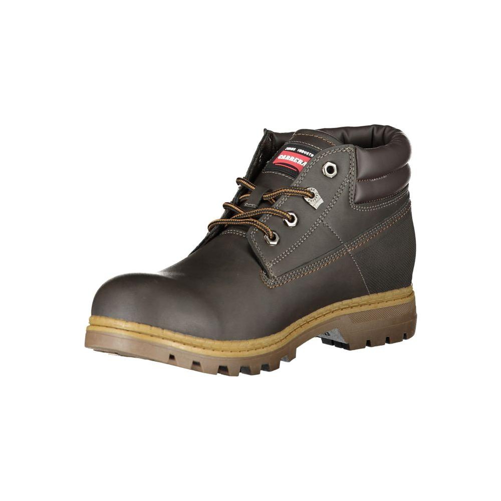 Carrera Contrast Laced Boots with Iconic Logo Carrera Dark Slate Gray