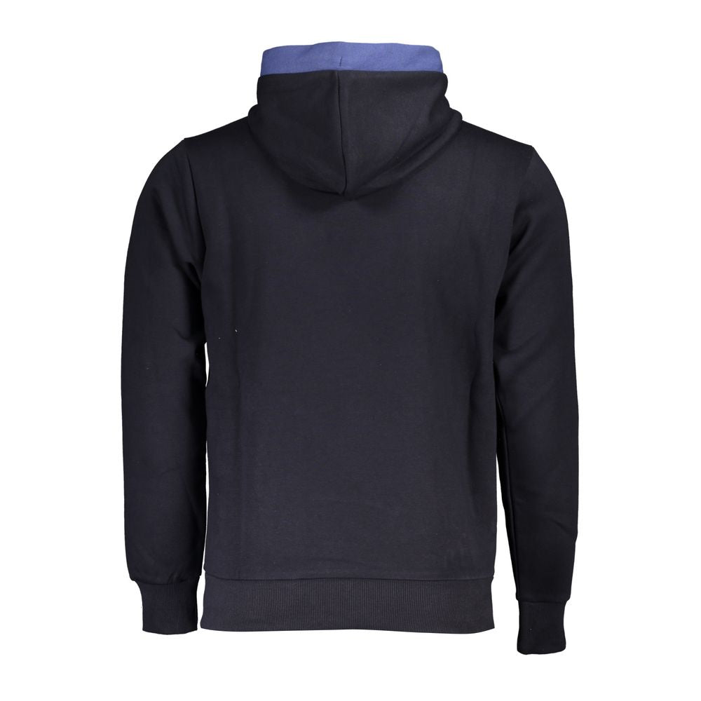 U.S. Grand Polo Classic Blue Contrast Hooded Sweatshirt U.S. Grand Polo Dark Slate Gray