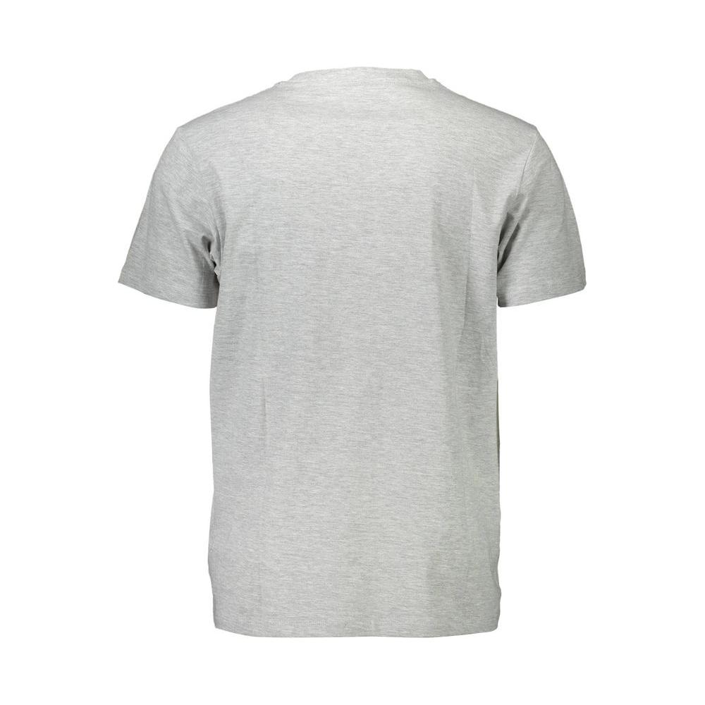 Guess Jeans Gray Cotton Men T-Shirt Guess Jeans Gray