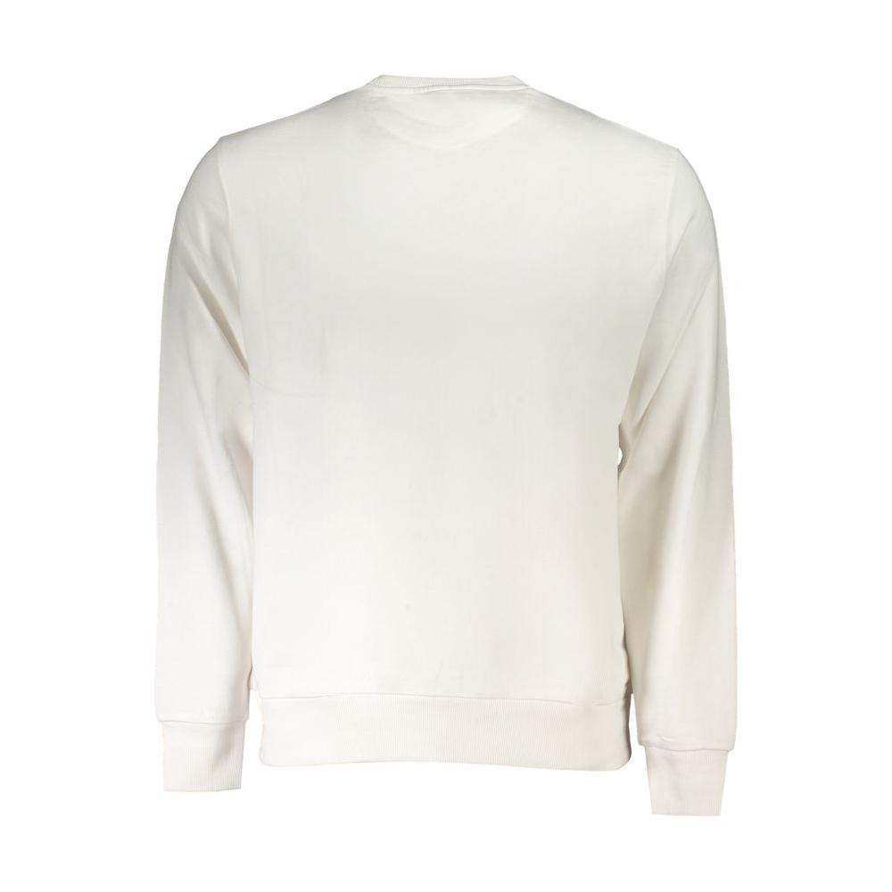 North Sails White Cotton Sweater North Sails Beige