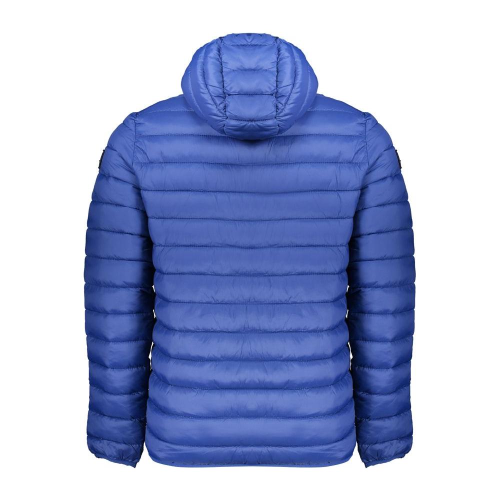 Armata Di Mare Blue Polyamide Men Jacket Armata Di Mare Steel Blue