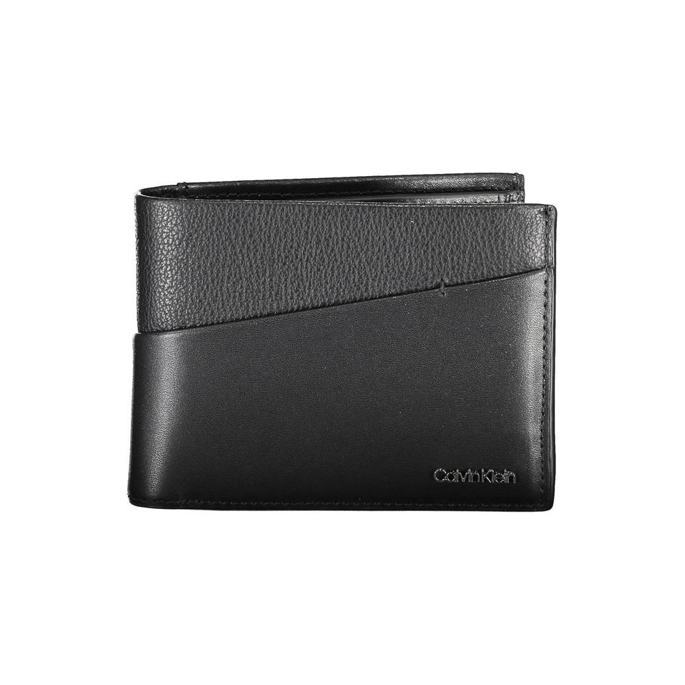 Calvin Klein Elegant Leather Bi-Fold Men's Wallet Calvin Klein Dark Slate Gray