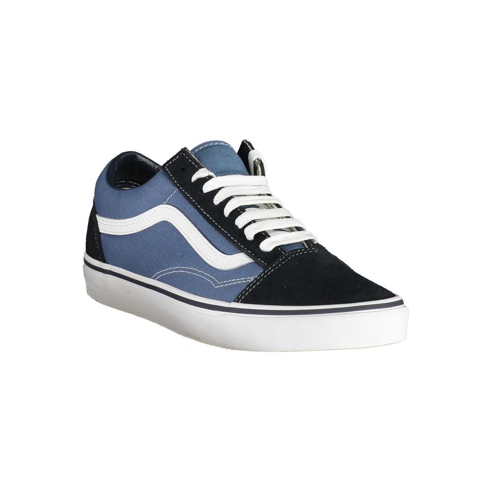 Vans Blue Leather Men Sneaker Vans Lavender