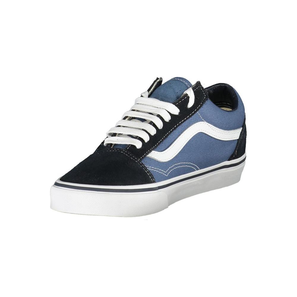 Vans Blue Leather Men Sneaker Vans Lavender