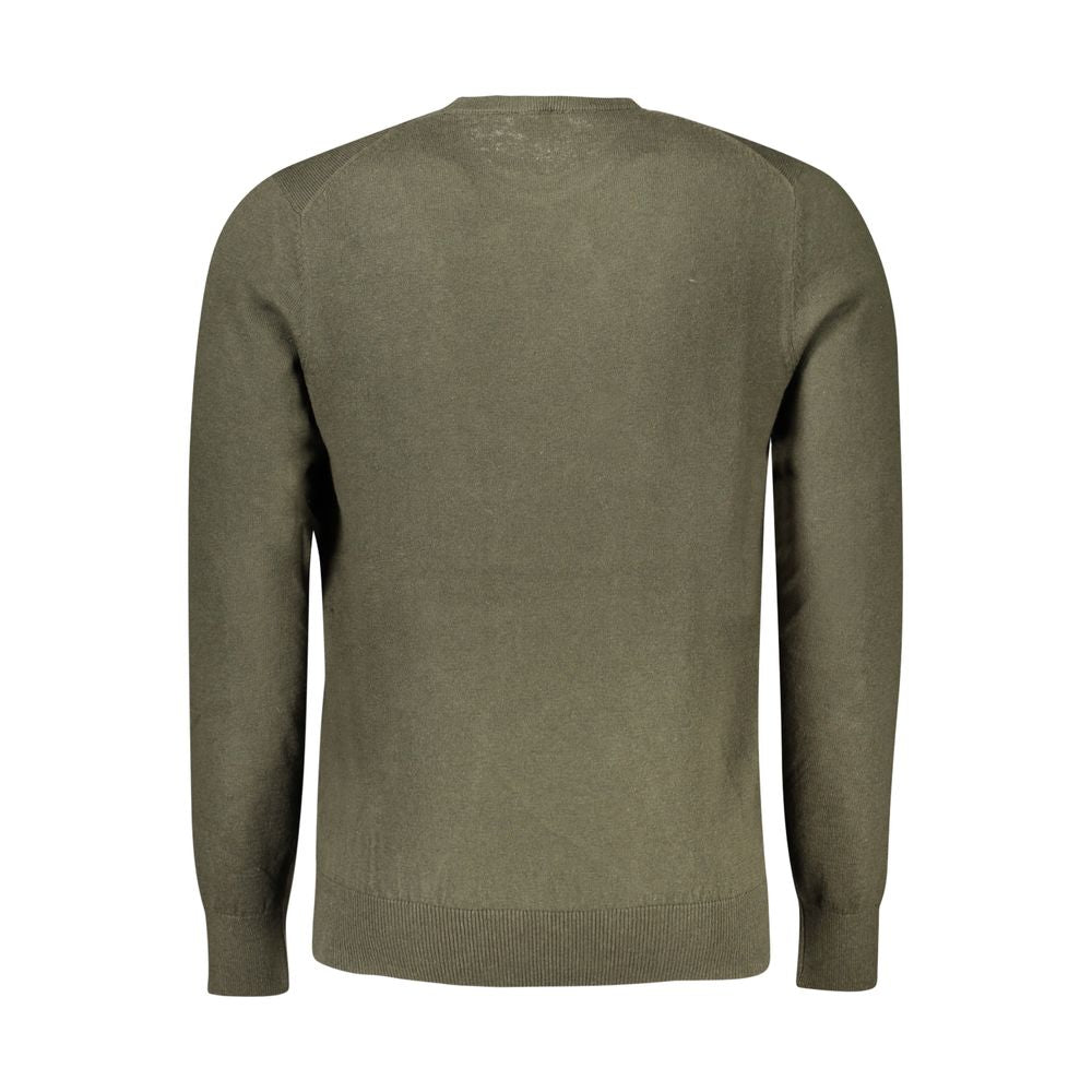 North Sails Green Cotton Sweater North Sails Dim Gray