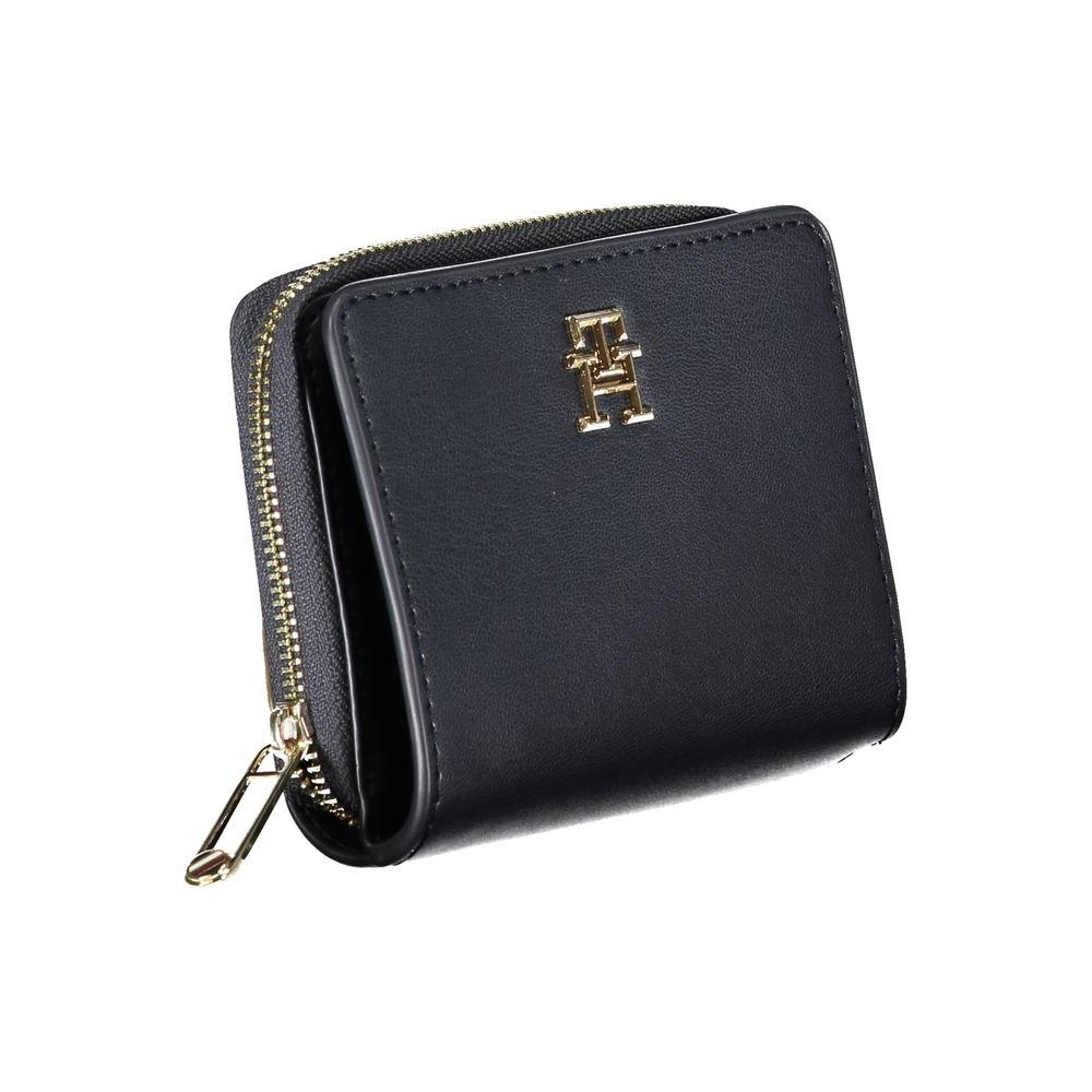 Tommy Hilfiger Sleek Blue Polyethylene Wallet Tommy Hilfiger Dark Slate Gray