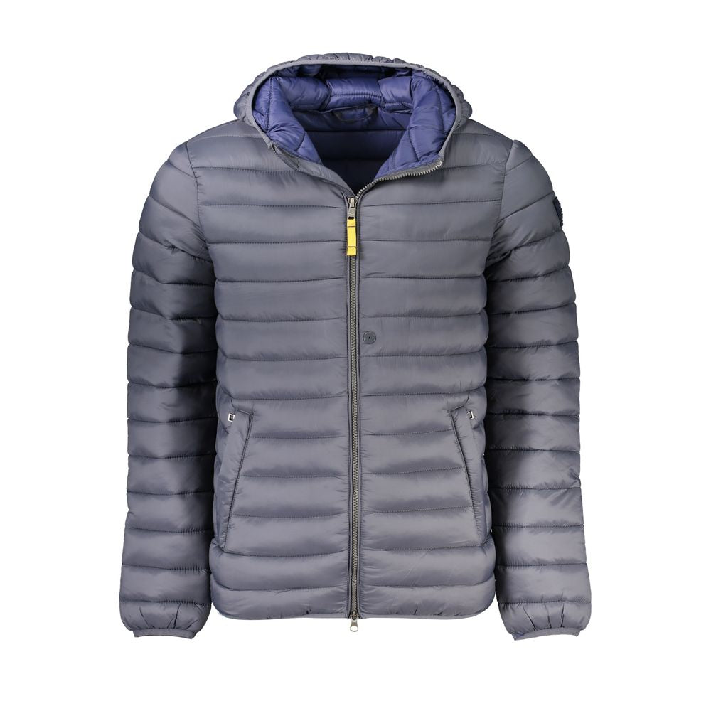 Armata Di Mare Gray Polyamide Men Jacket Armata Di Mare Dim Gray