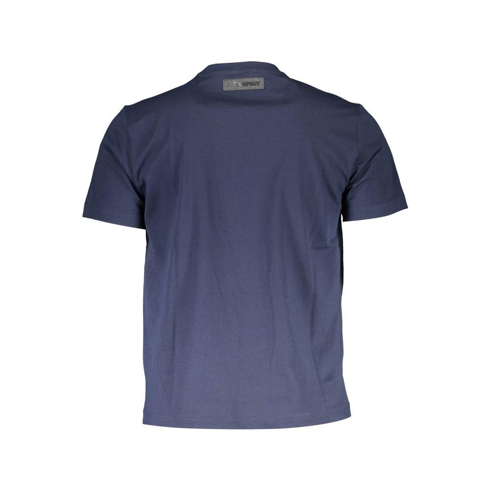 Plein Sport Blue Cotton Mens TShirt Plein Sport Dark Slate Gray