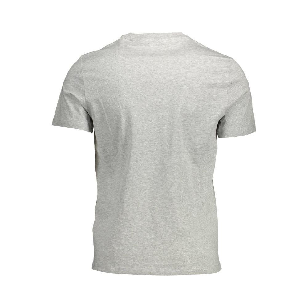 Guess Jeans Gray Cotton Men T-Shirt Guess Jeans Gray