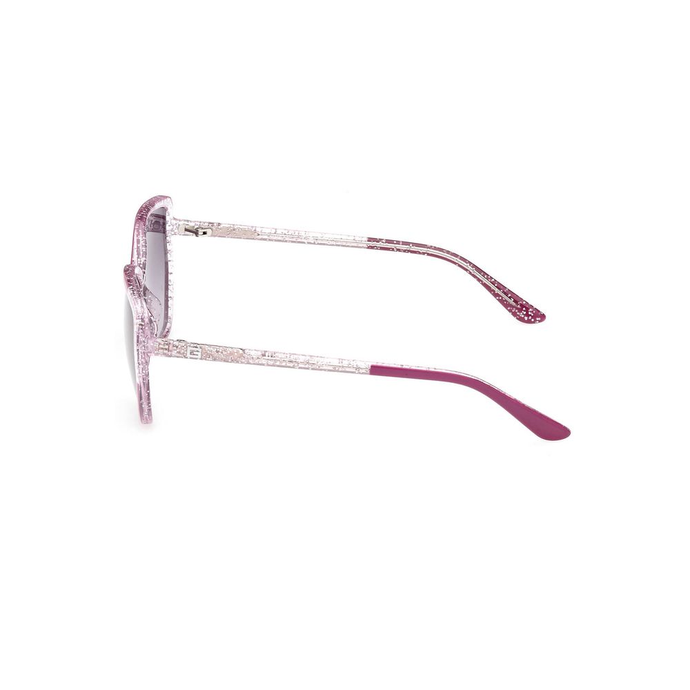 Guess Jeans Purple Injected Women Sunglass Guess Jeans Light Gray