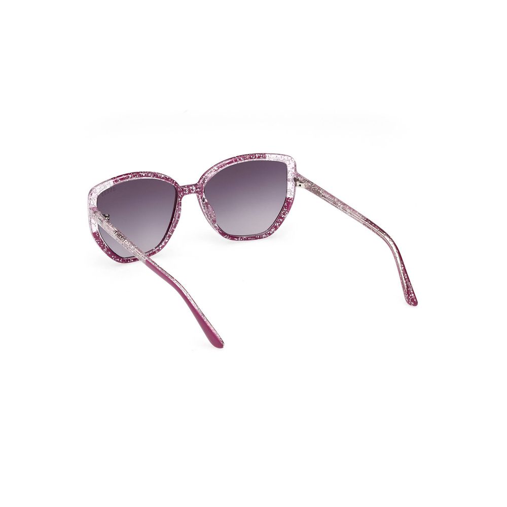 Guess Jeans Purple Injected Women Sunglass Guess Jeans Light Slate Gray