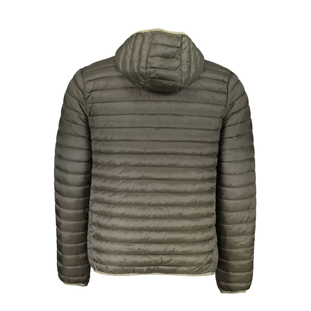 North Sails Green Polyamide Men Jacket North Sails Dim Gray