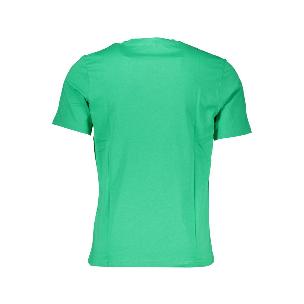 North Sails Green Cotton T-Shirt North Sails Medium Sea Green