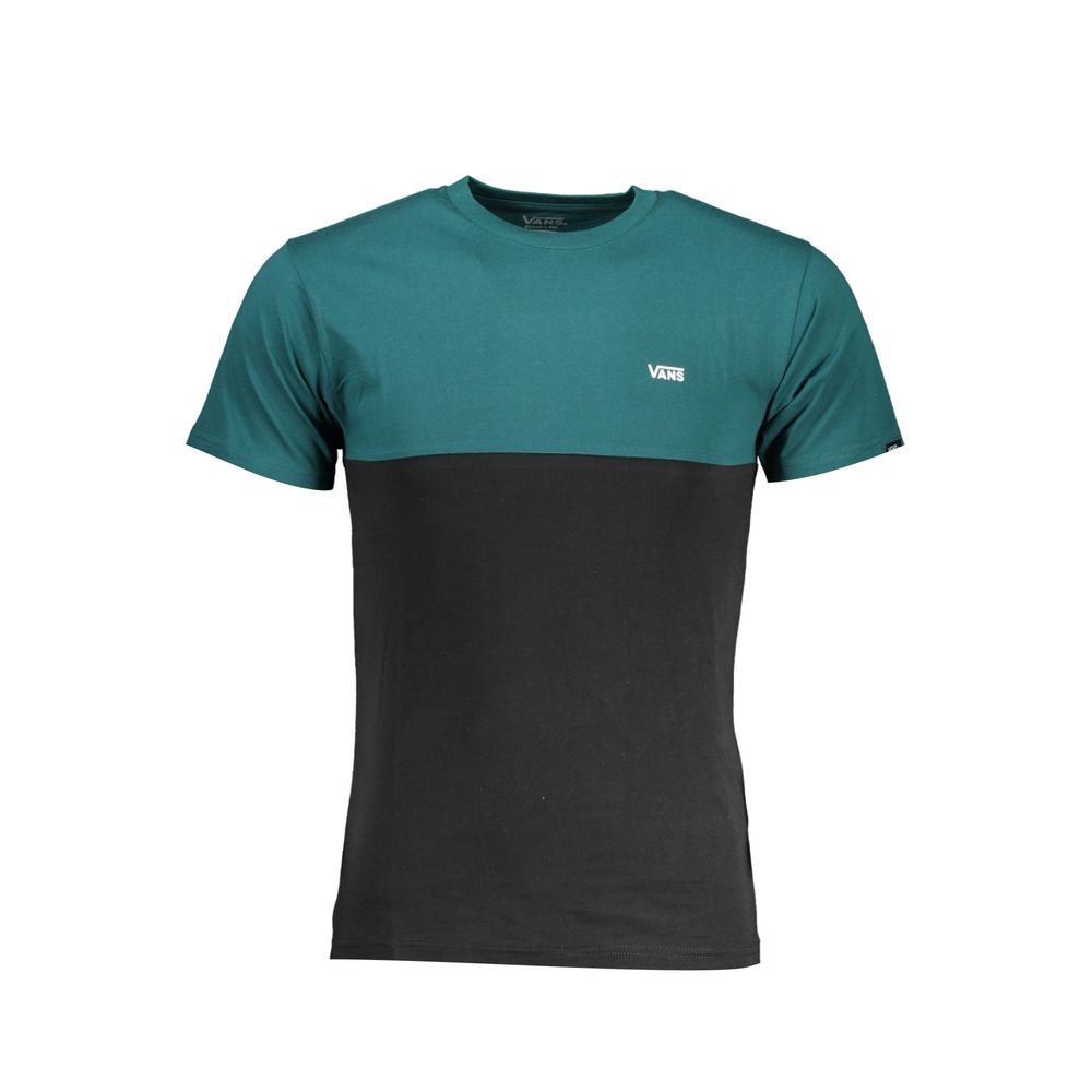 Vans Green Cotton Men T-Shirt Vans Dark Slate Gray