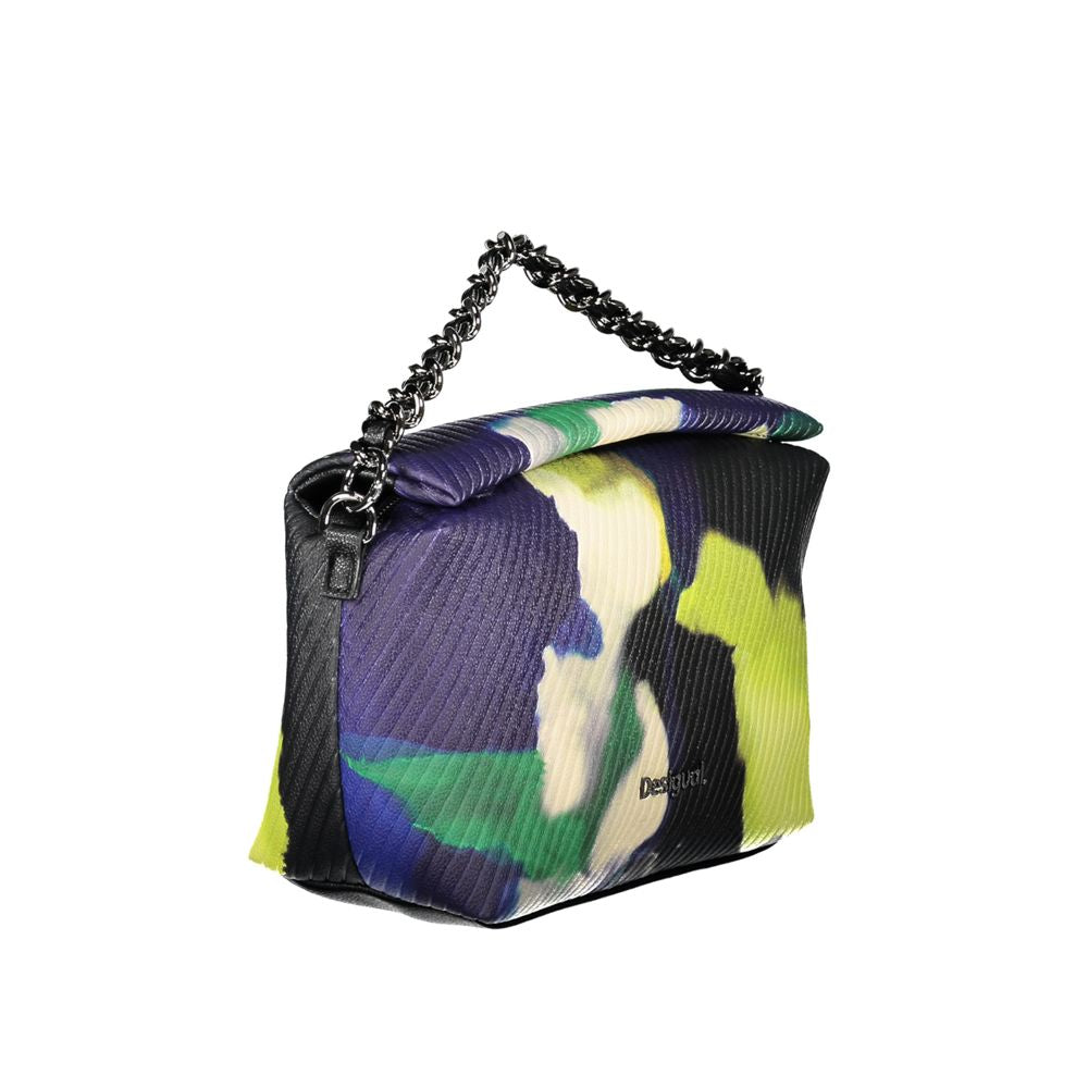 Desigual Black Polyethylene Handbag Desigual Dark Slate Gray