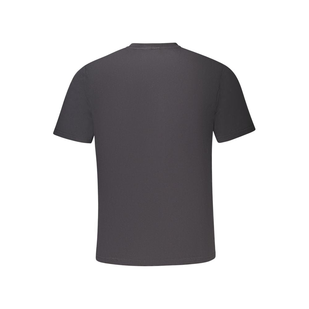 North Sails Black Cotton Men T-Shirt North Sails Dark Slate Gray