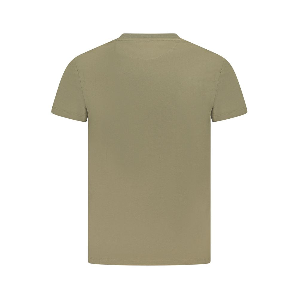 Timberland Green Cotton Men Shirt Timberland Rosy Brown