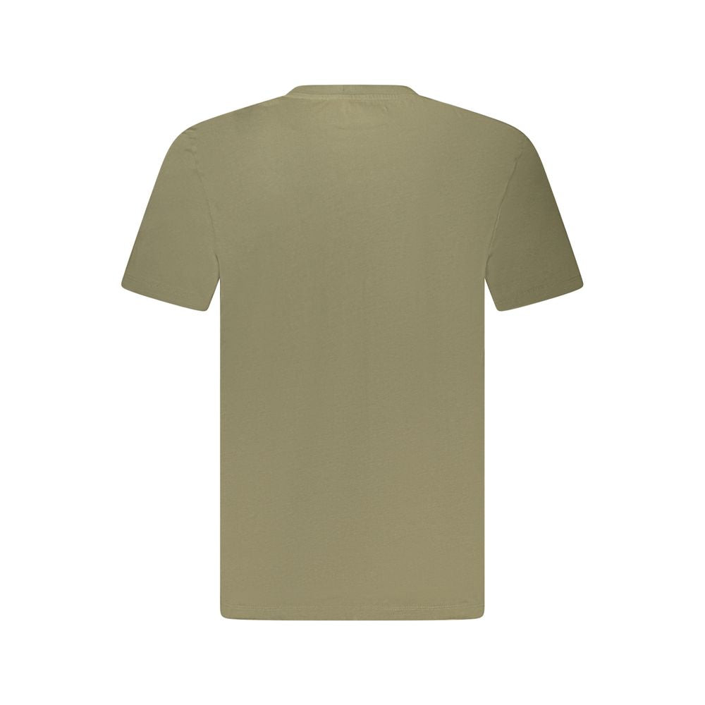 Timberland Green Cotton T-Shirt Timberland Slate Gray