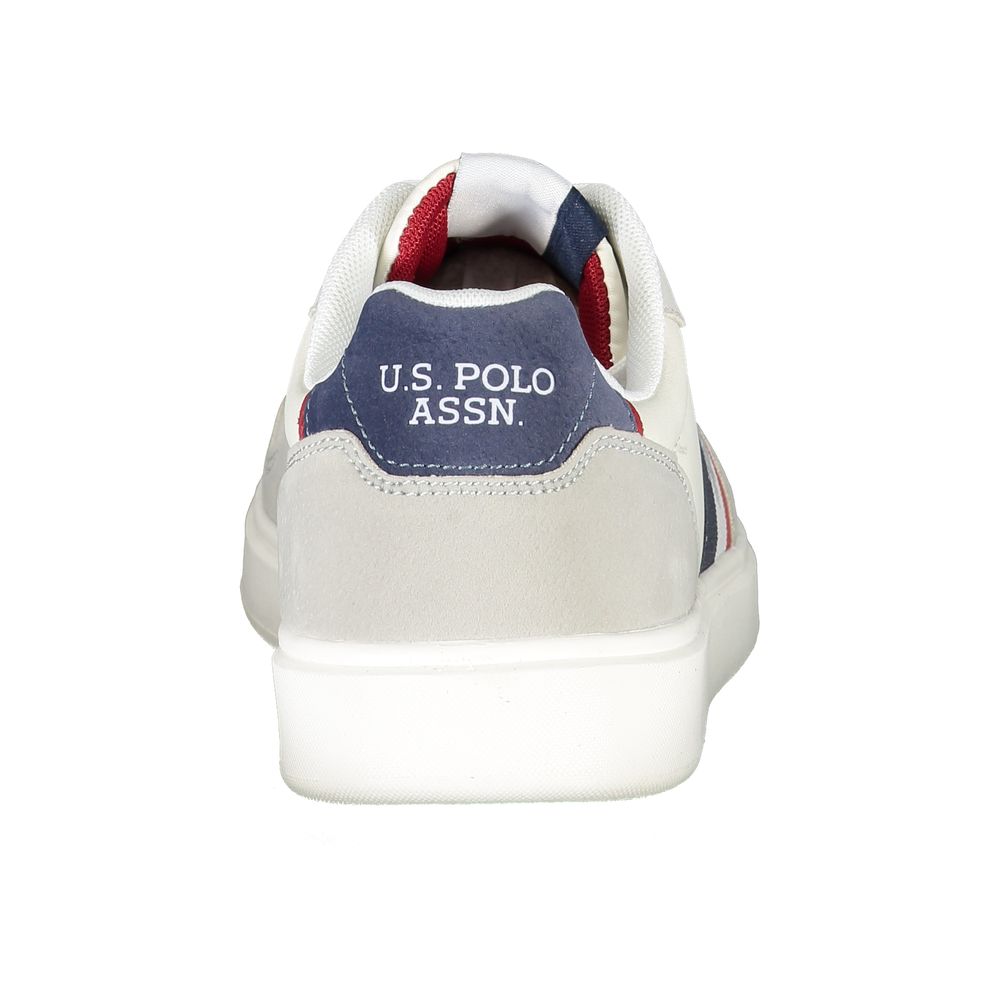 U.S. POLO ASSN. Gray Polyester Men Sneaker U.S. POLO ASSN. Light Gray
