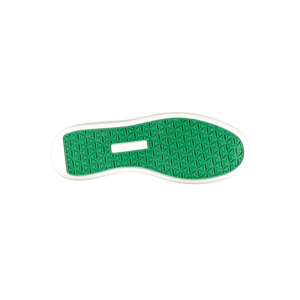 U.S. POLO ASSN. Gray Polyester Men Sneaker U.S. POLO ASSN. Sea Green
