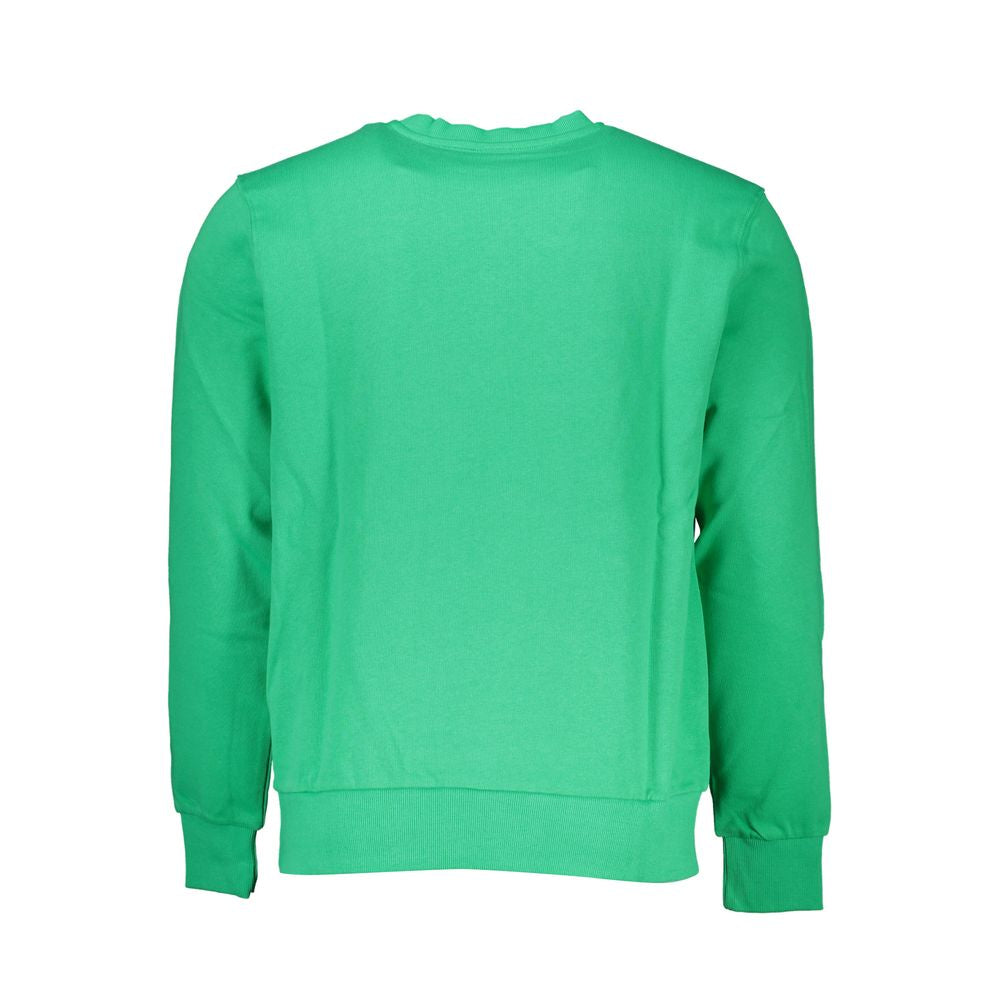 North Sails Green Cotton Sweater North Sails Medium Sea Green